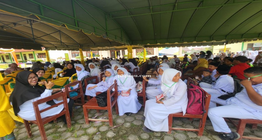 MIN 2 Aceh Timur Mengikuti Event PIASAN di MTsN 1 Aceh Timur